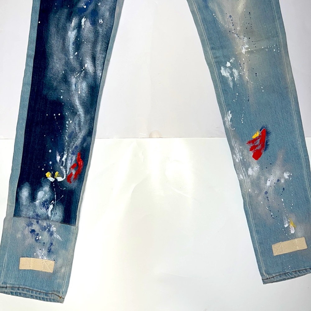 Off White Jeans %100 Authentic - image 5